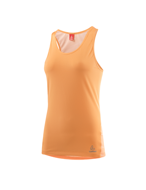 Loeffler ciclismo camicia senza maniche w Racerback top Fairdust Vent-Arancione