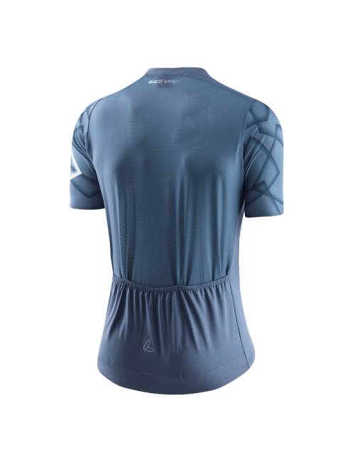 Maillot de vélo Loeffler à manches courtes FZ Penta Bleu Foncé-Bleu