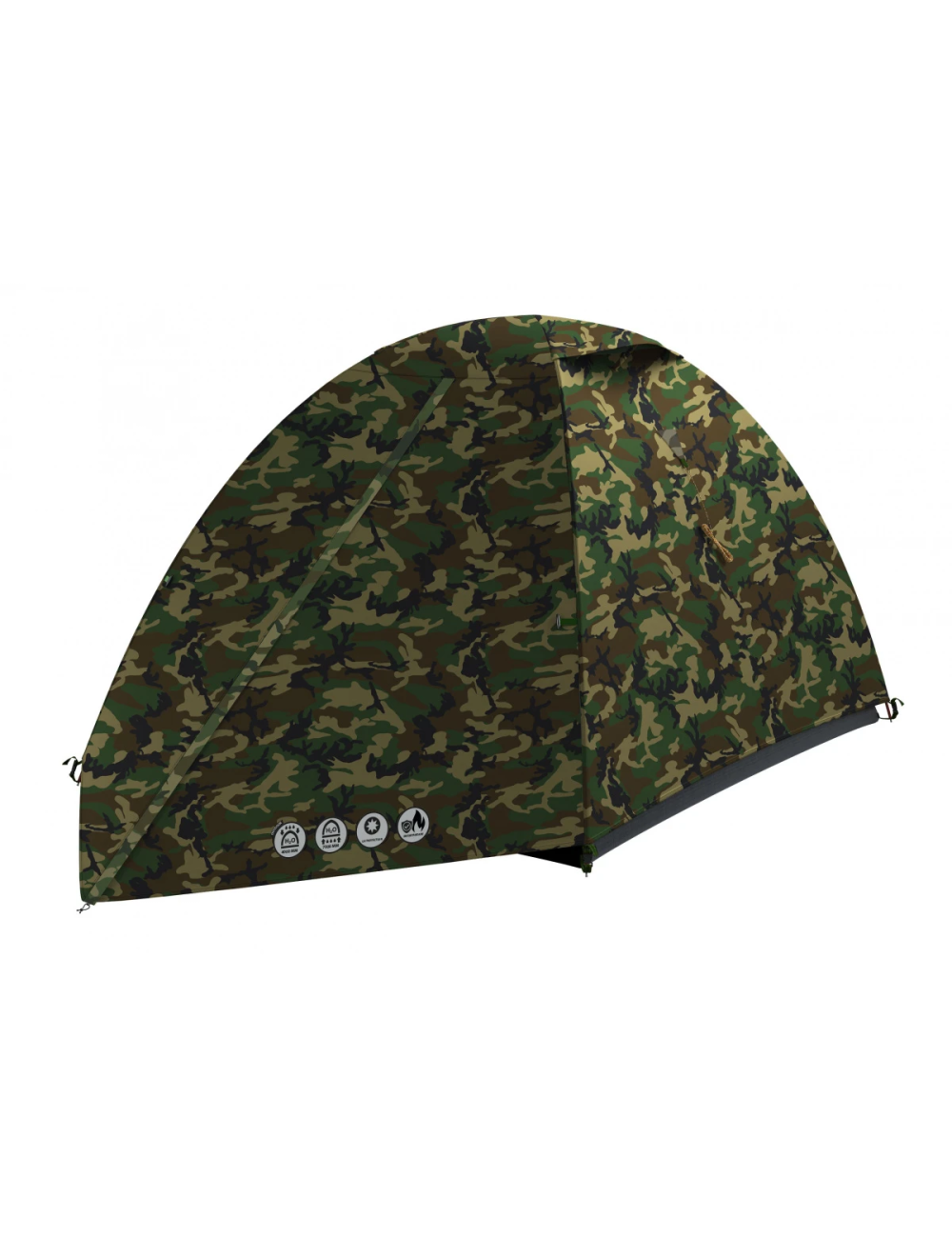 Husky Bizam 2 Army - lightweight tent - 2 person - camouflage green