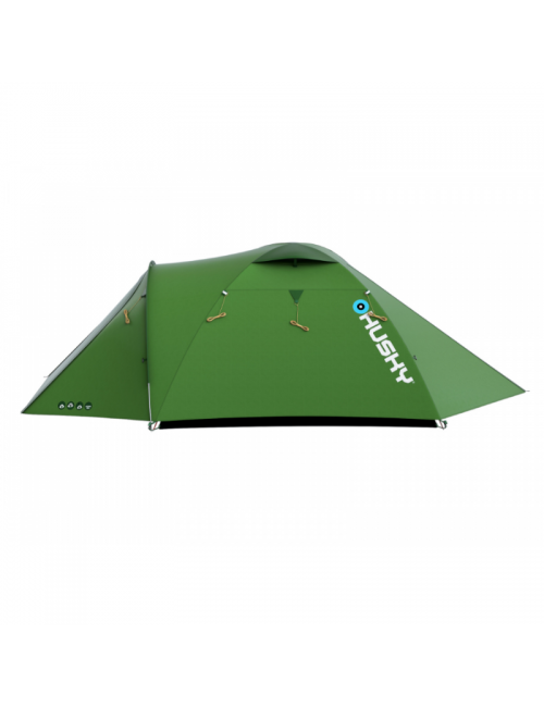Husky tent extreem lichtgewicht Baron 3 - 3 persoons - Groen