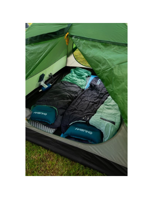 Husky mummy sleeping bag down Dinis 2024 -10°C - 220 cm - blue with Mint