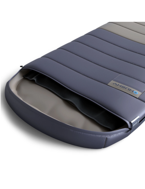 Husky Schlafsackdecke Modell Daunentrommel 2024 -10 ° C - 220 cm-blau mit Grau