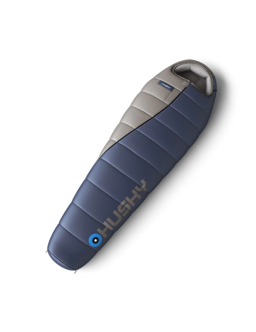 Husky Mumienschlafsack Ember 2024 -15°C - 220 cm - blau mit Grau