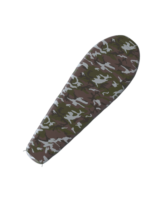 Husky mummy sleeping bag Army 2024 -17°C - 220 cm - camouflage green