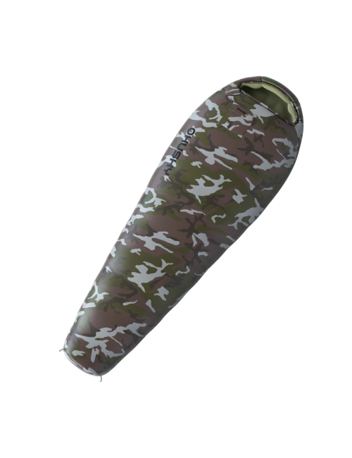 Husky mummy sleeping bag Army 2024 -17°C - 220 cm - camouflage green