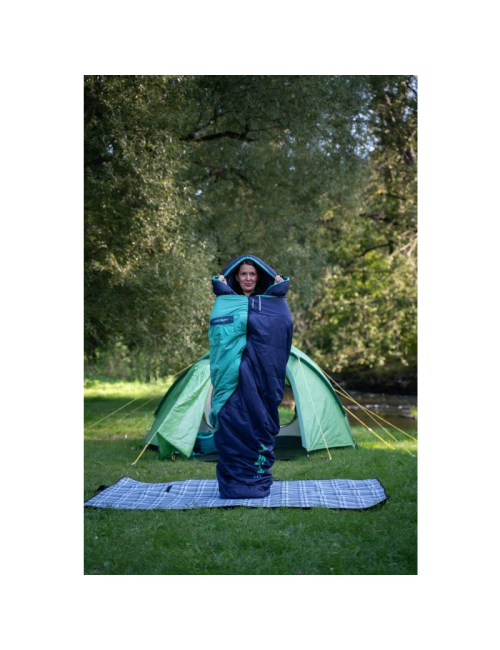 Gigoteuse momie Husky Emotion 2024 -20°C-210 cm-bleu Menthe