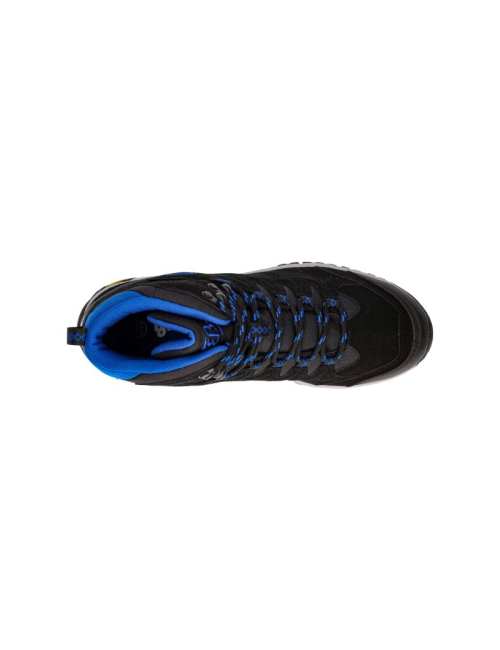 Brütting hiking shoes Mount Shasta High-Black with Blue