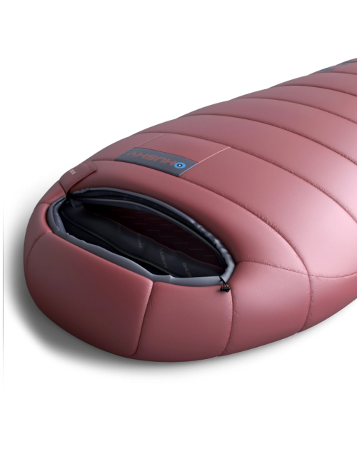 Husky mummy sleeping bag Mini 2024 0°C - 210 cm-Bordo Red