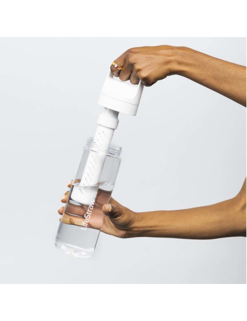 Bouteille filtre à eau LifeStraw Go 2.0 Cherry Blossom Pink 650 ml-Rose