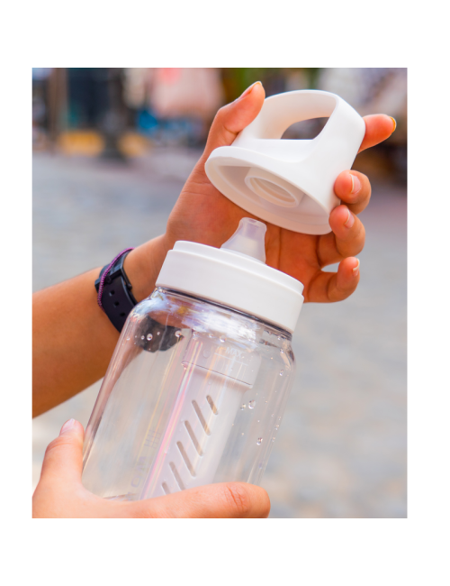 LifeStraw waterfilterfles Go 2.0 Aegean Sea Blue 1 liter - Blauw