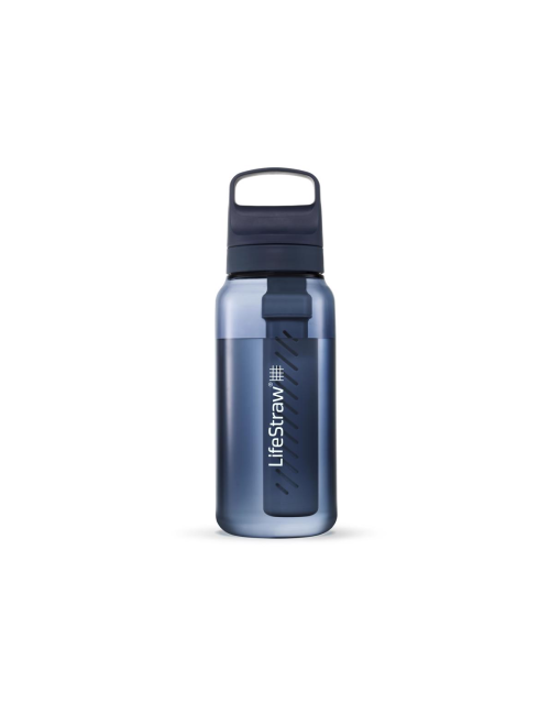 Bouteille filtre à eau LifeStraw Go 2.0 Bleu Mer Égée 1 litre-Bleu
