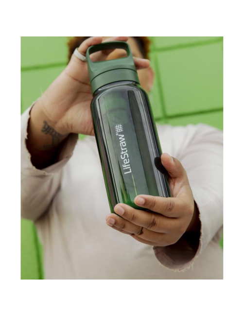LifeStraw waterfilterfles Go 2.0 Terrace Green 1 liter - Groen