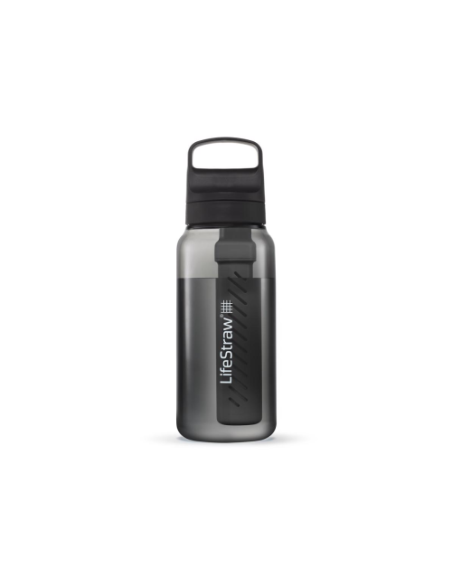 Bouteille filtre à eau LifeStraw Go 2.0 Nordic Noir 1 litre-Noir