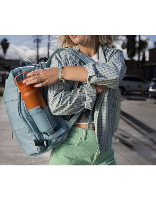 LifeStraw water filter bottle Go 2.0 Kyoto Orange stainless steel insulated 1 liter-Orange