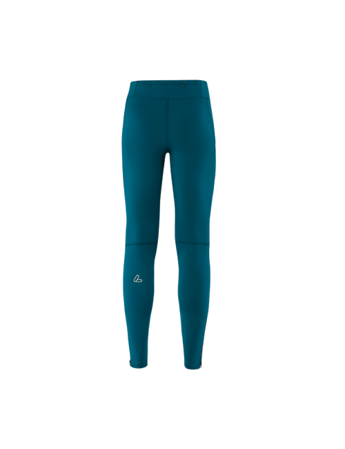 Loeffler hardloopbroek voor dames W Long Tights DD Blue Coral - Blauw