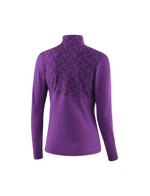 Loeffler camicia per donna maniche lunghe W midlayer Hywa Grace Transtex® - Viola