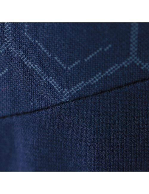 Loeffler shirt for men long sleeves m midlayer Hywa Bruce Transtex® - dark blue