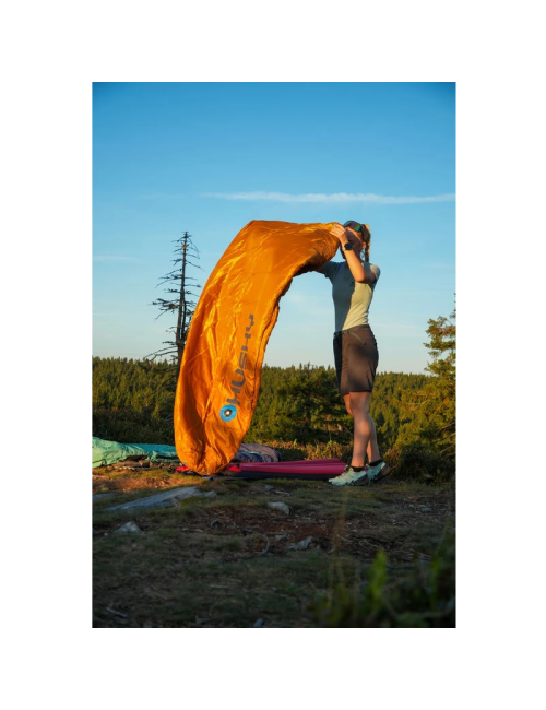 Husky mummy sleeping bag Husky Long Mustard -10°C 2024 - 230 x 85 cm - yellow