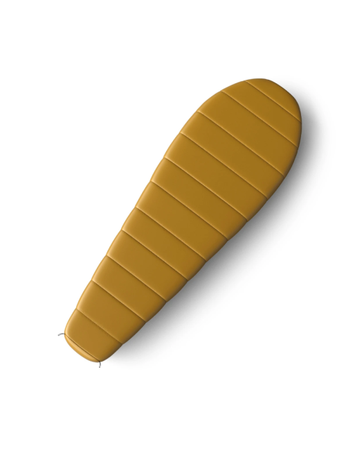 Husky mummy sleeping bag Husky Long Mustard -10°C 2024 - 230 x 85 cm - yellow