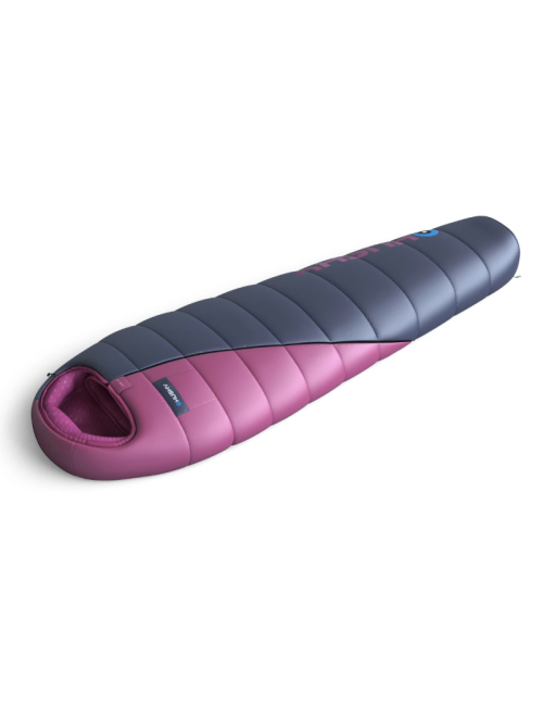 Saco de dormir Husky momia Motion para mujer 2024 -20°C - 200 cm - Azul-Rosa