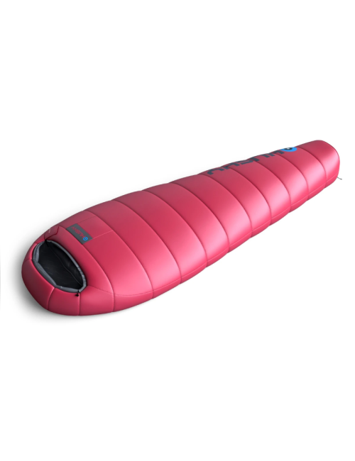 Saco de dormir Husky momia Rubí -14°C 2024 - 220 x 85 cm-Rojo