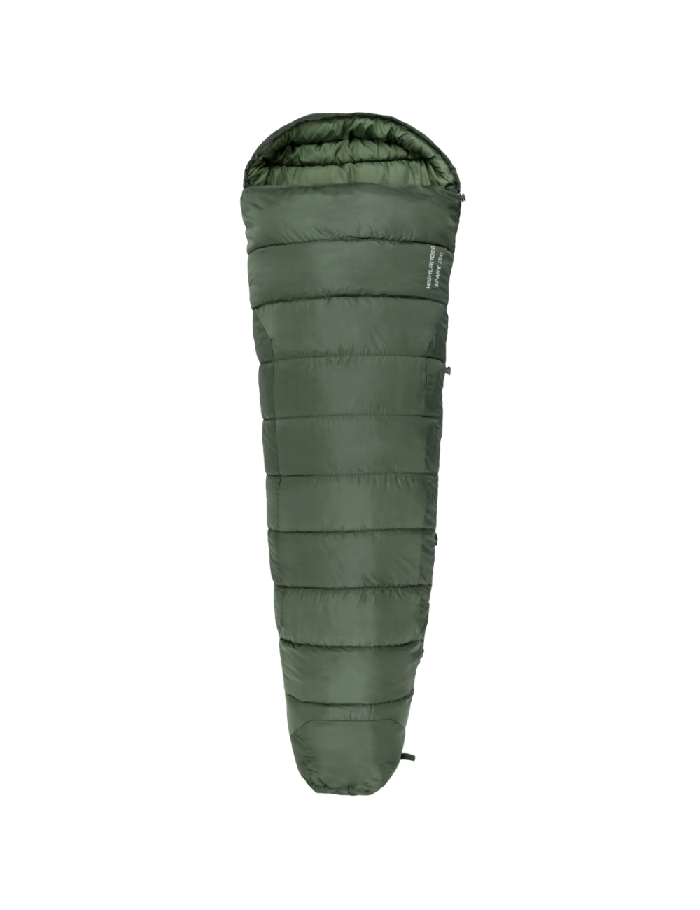 Saco de dormir momia Highlander Phoenix Spark 150 17 °C-2 temporada-verde