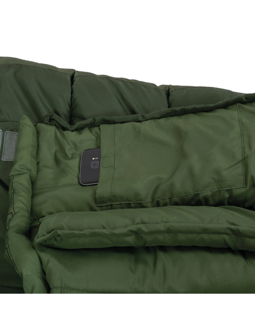Highlander Mummy sleeping bag Phoenix Spark 150 17 °C - 2 seasonal-green