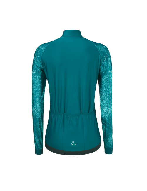 Löffler Radsport Langarmshirt w bike L / s Trikot Taylor Damen-Blau