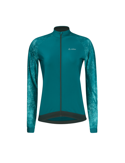 Camisa de manga larga de ciclismo Loeffler con jersey L / s para bicicleta Taylor para Mujer-Azul