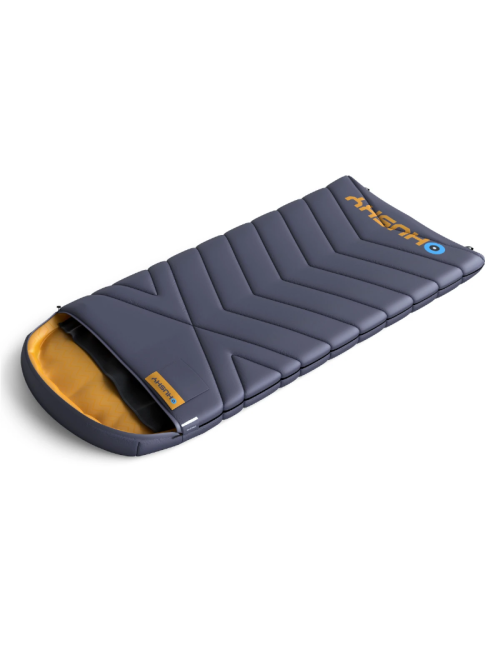 Husky blanket sleeping bag Gizmo 2024 -5°C Dark Blue 220 x 90 cm - blue with orange