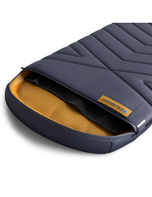 Husky blanket sleeping bag Gizmo 2024 -5°C Dark Blue 220 x 90 cm - blue with orange