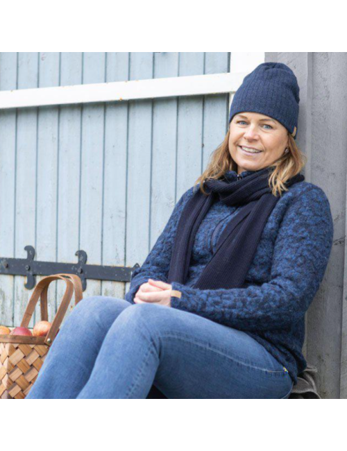 Ivanhoe Wollmütze Stormy Hat WB-Einheitsgröße-Denim-blau