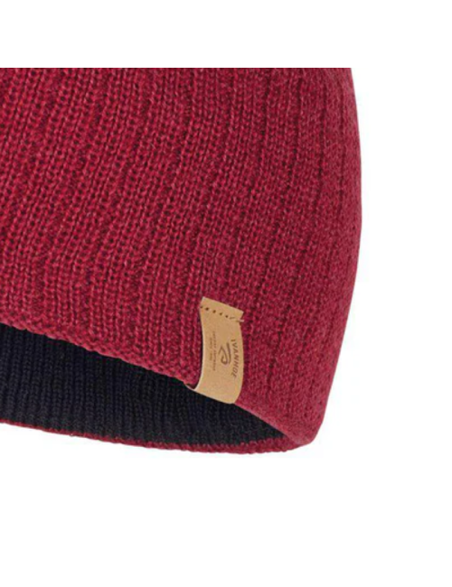 Ivanhoe woollen beanie Stormy Hat WB - one Size-deep Red-Rood