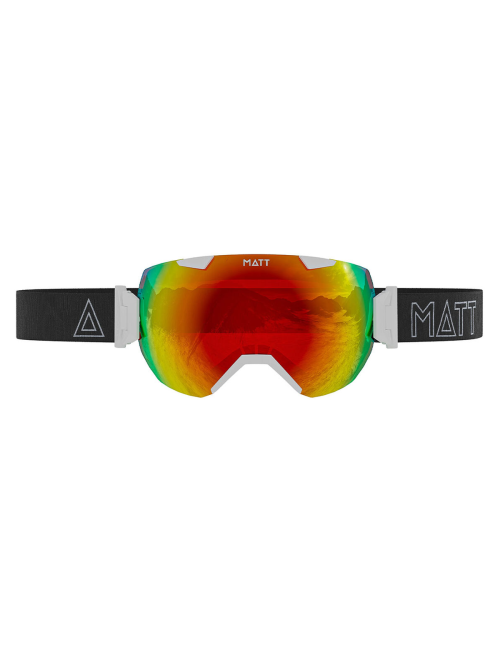 MATT skibril Ski Collectie Synchro Tribands (met 2 lenzen) - Wit