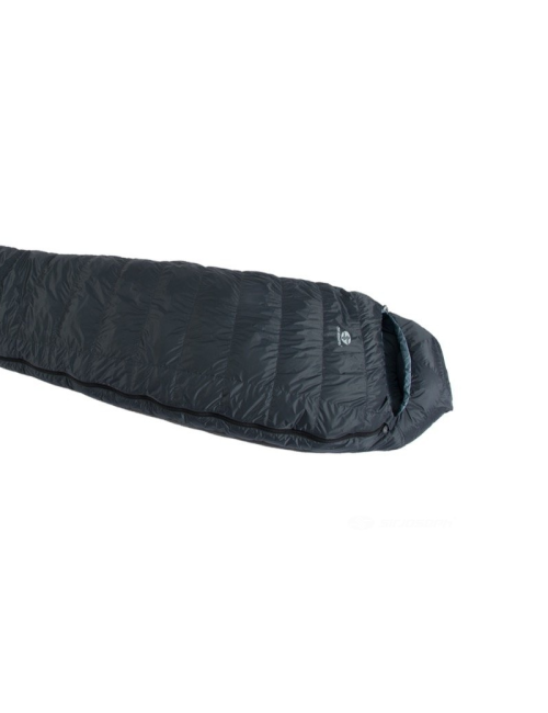 Saco de dormir SirJoseph momia trekking Rimo III 600-izquierda 200 cm-Gris oscuro