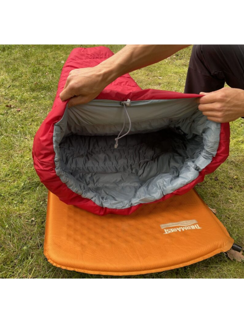 SirJoseph slaapzak dekenmodel Pumori 800 Quilt 170 - Rood