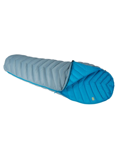 SirJoseph mummy sacco a pelo Attack II 400-sinistra 200 cm-Grigio