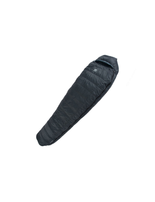 SirJoseph mummy sleeping bag trekking Rimo III 600-left 200 cm-Dark Grey