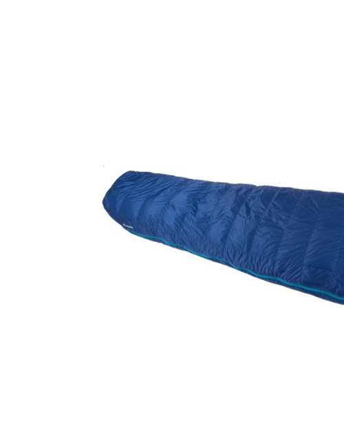 SirJoseph mummyslaapzak Trekking Rimo III 600 - links 200 cm - Navy Blauw