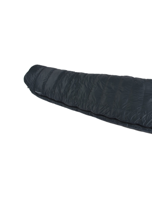 SirJoseph mummyslaapzak Trekking Rimo III 850 - links 200 cm - Donker Grijs