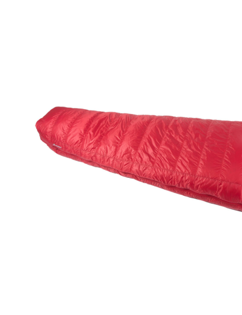 SirJoseph Mumienschlafsack Trekking Rimo III 850-links 200 cm-Rot