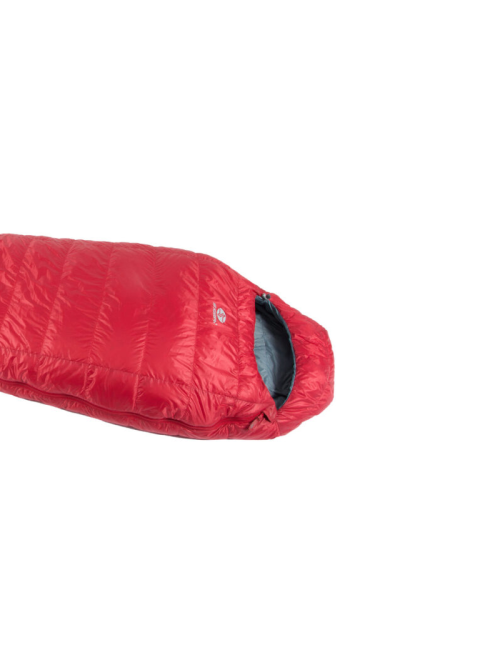 Sac de couchage momie SirJoseph trekking Rimo III 850-gauche 200 cm-Rouge