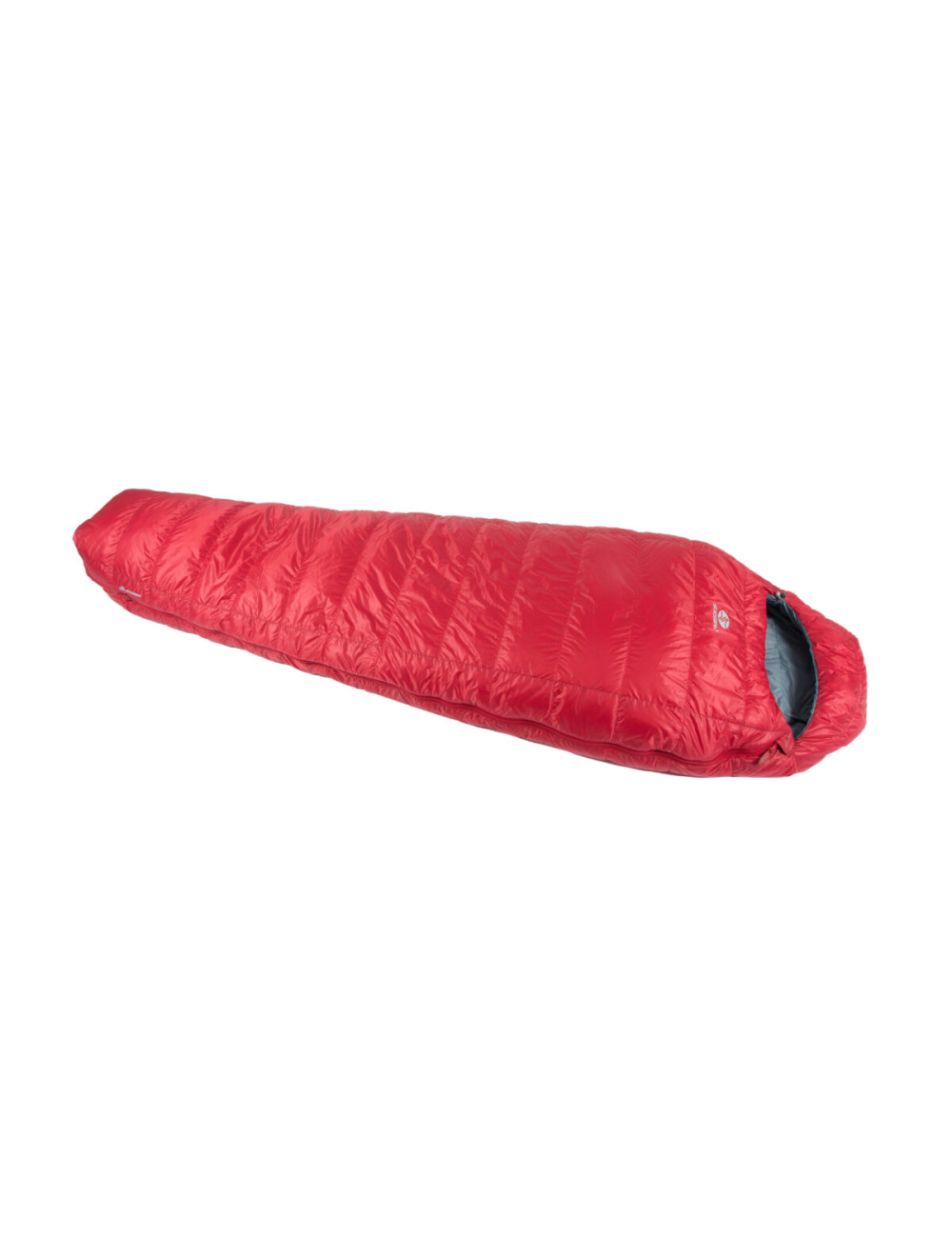 Saco de dormir SirJoseph momia trekking Rimo III 850-izquierda 200 cm-Rojo