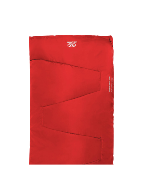 Highlander Schlafsackdecke Modell Sleepline 250 5°C-Rot