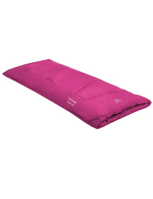Manta saco de dormir Highlander modelo Sleepline 250 5°C-Rosa