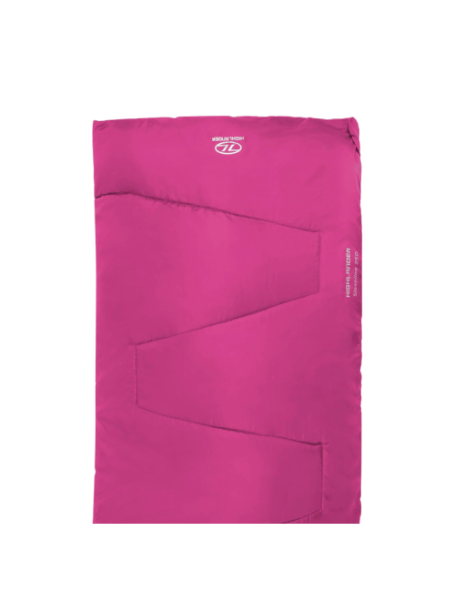 Couverture de sac de couchage Highlander modèle Sleepline 250 5°C-Rose