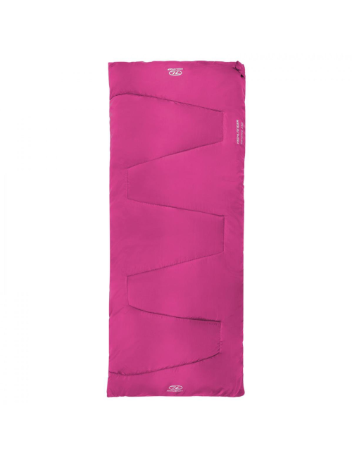 Couverture de sac de couchage Highlander modèle Sleepline 250 5°C-Rose