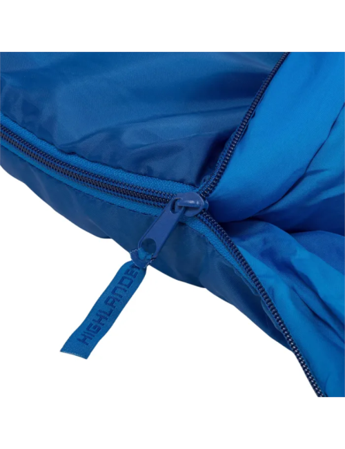 Saco de dormir Highlander momia Sleepline 250 Momia 5°C-Azul denim
