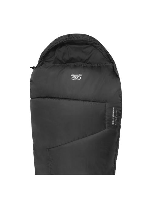Highlander mummy sleeping bag Sleepline 250 Mummy 5°C-Charcoal-Grey