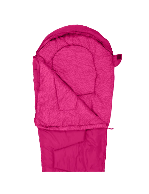 Saco de dormir Highlander momia sleepline para niños 300 Momia 4°C-Rosa
